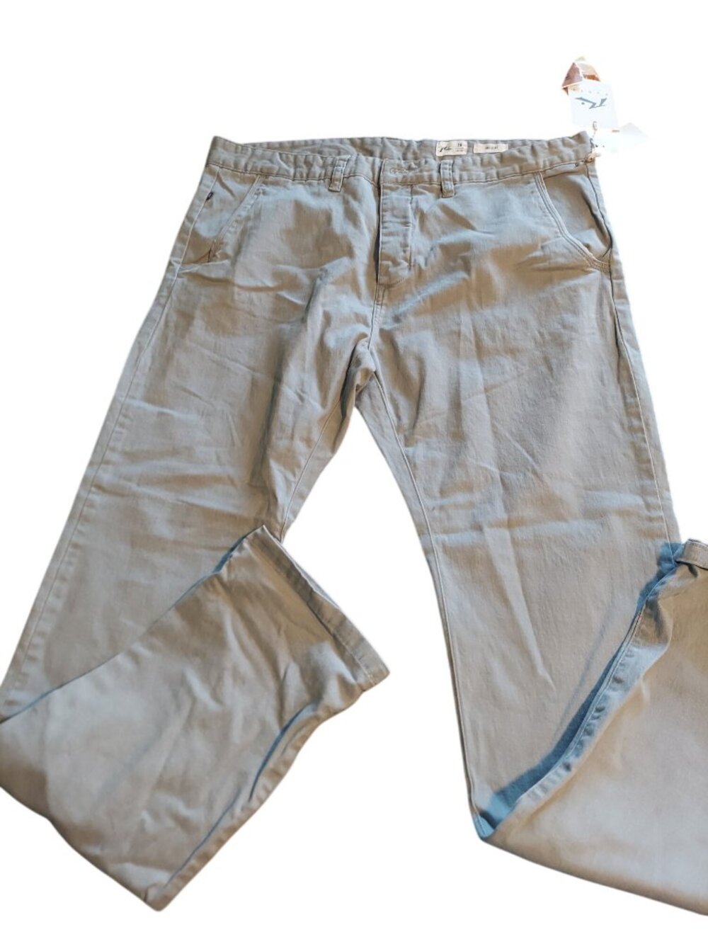 Rusty Indi Slims Mens Basalt Gray Pants Size 36 New With Tags 1514